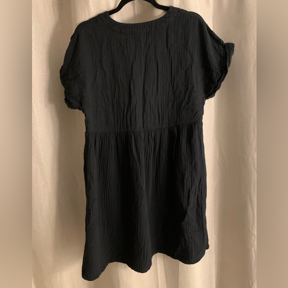 UNIVERSAL THREAD Black Babydoll Dress - Size Medium - Picture 4 of 5